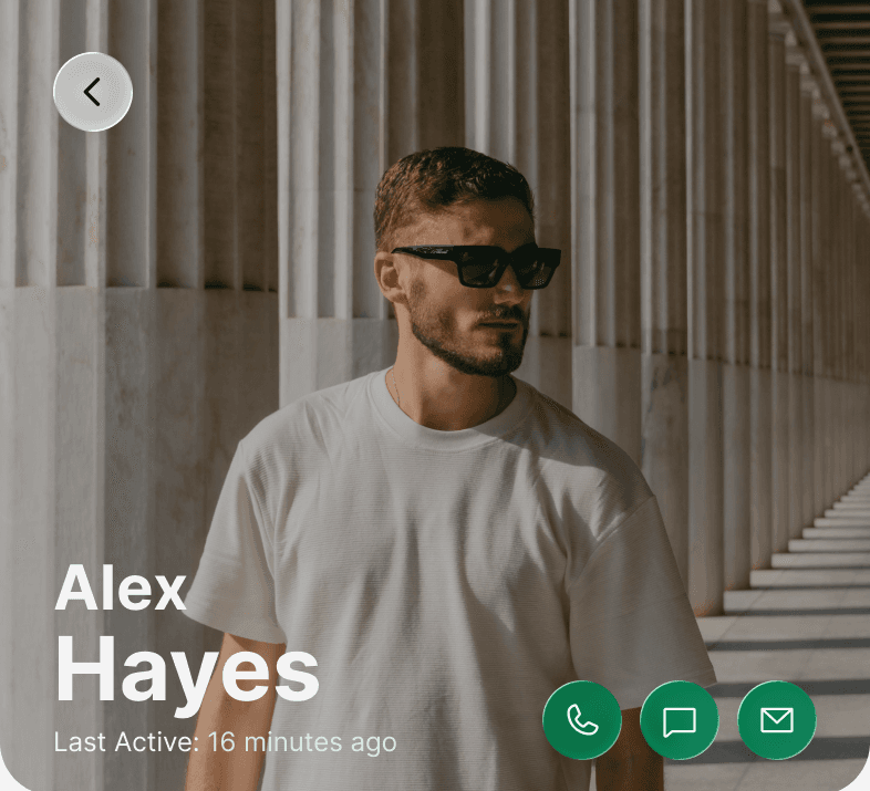 Rep profile for Alex Hayes